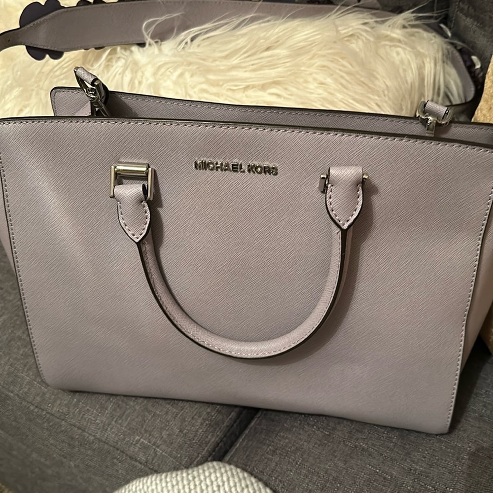 Michael Kors light purple bag